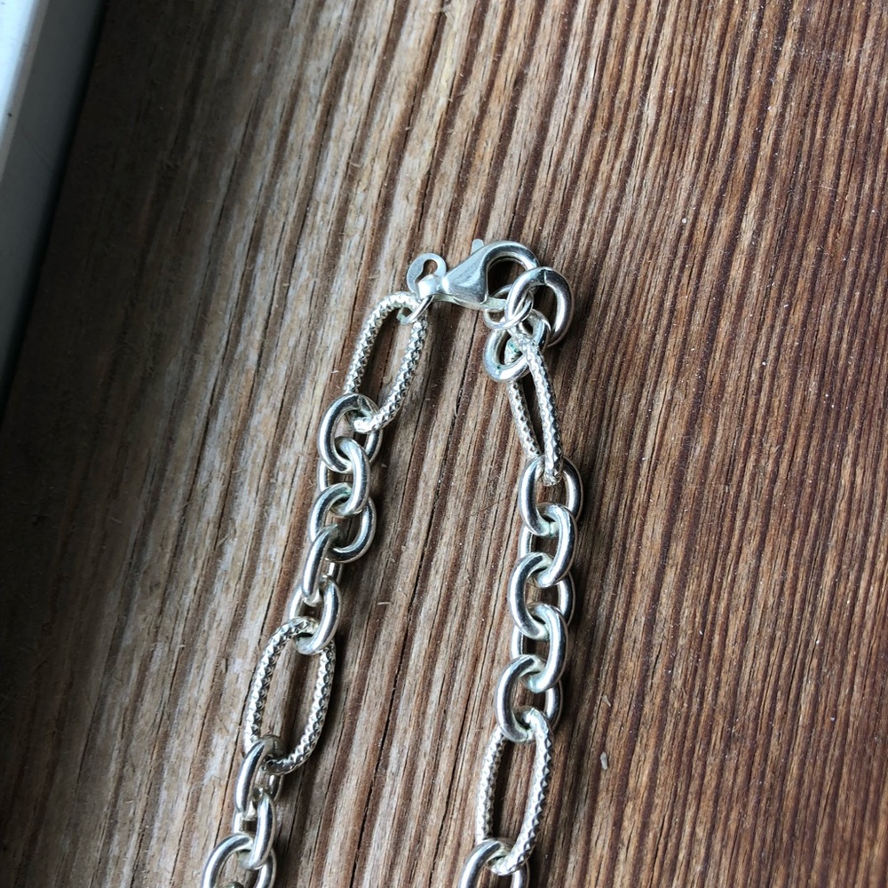 Solid Sterling Silver Necklace - image 2